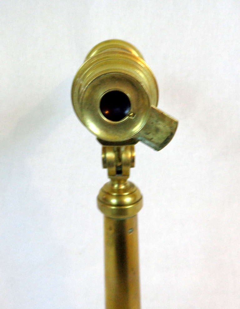 19th Century Brass Telescope by E.O. Tindall & Sons For Sale 6