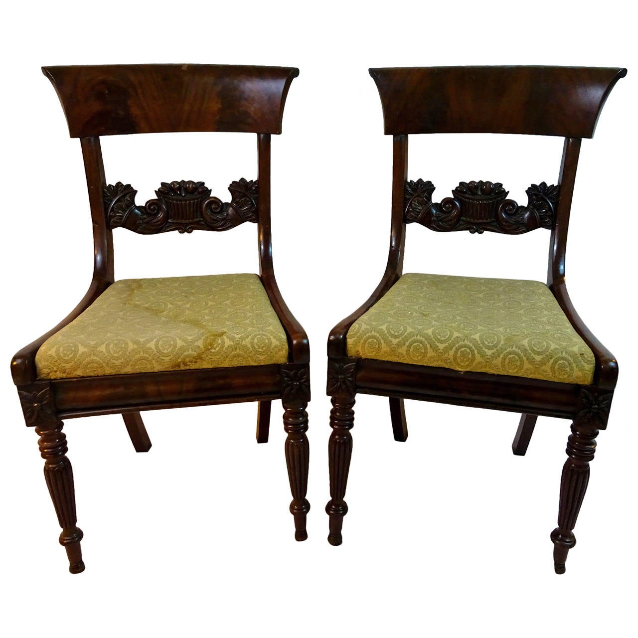 Pair of 19th Century American Federal Style Chairs after