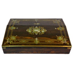 Writer's Box inlaid with Mother-of-Pearl
