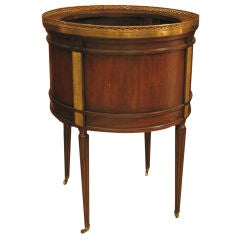 Rare 19th century French Mahogany 
Ormolu Planter