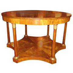 19th Century Empire Style Center Table