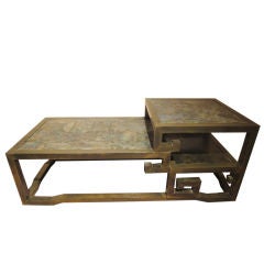 "Chan" Bronze Step Table