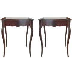 A Pair of English Benchmade Tables