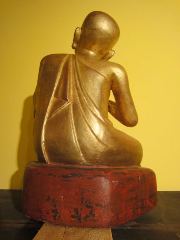 Seated Burmese Monk