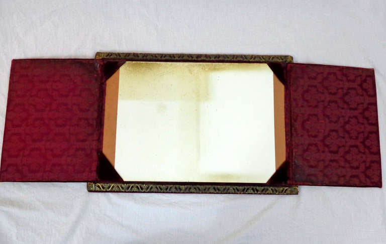 Double-panel writing folio by E.F. Caldwell & Sons
