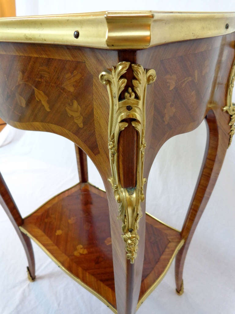 Late 18th Century Louis XV Period Side Table For Sale 2