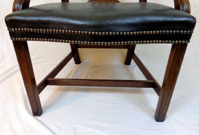 18th Century and Earlier 18th c. Chippendale Style Armchair