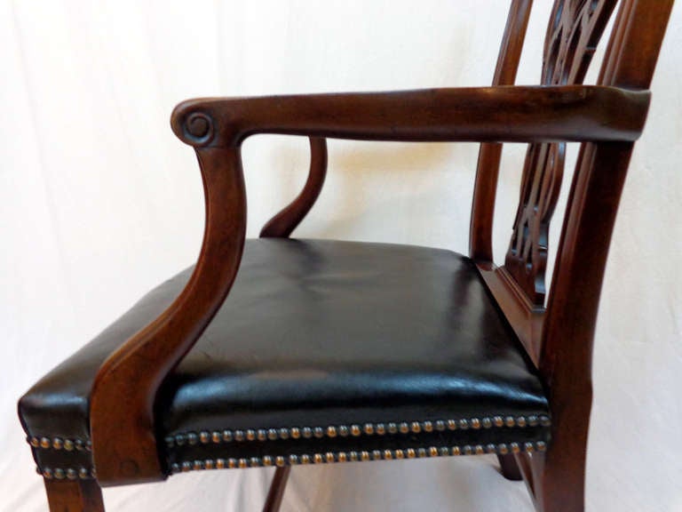 18th c. Chippendale Style Armchair 5