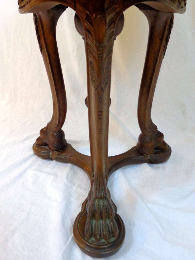 19th c. Carved Wood Grotto Chair 5