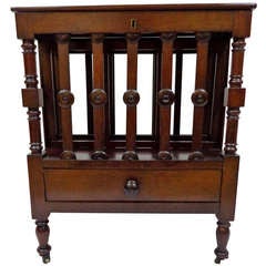 Antique Late 19th c. English Canterbury Music Stand