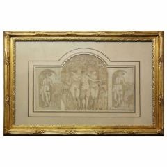 Framed 17th Century Old Masters Drawing