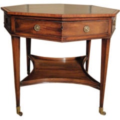 Rare George III Period Drum Table