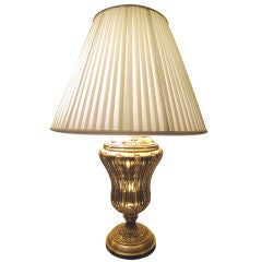 French Bronze Doré Lamp of Fine Quality