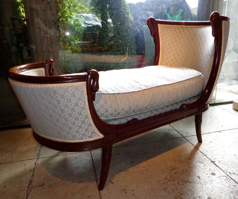 19th c. Charles X Petite Chaise