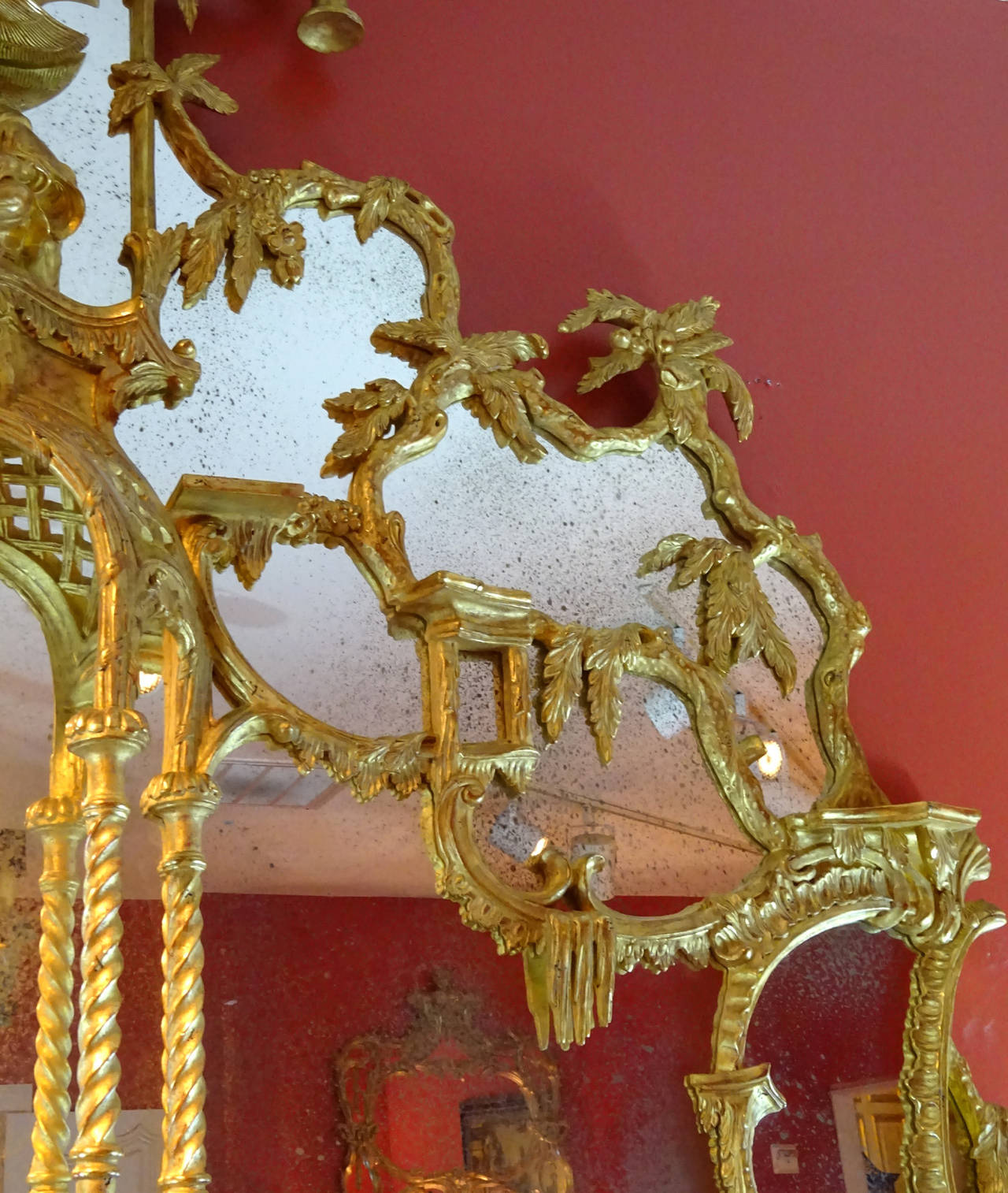 Chinoiserie Style Gilt Mirror inspired by the Doris Duke Collection 2
