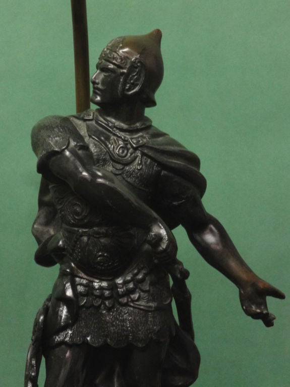 English A Pair of Late 19th Century Sculptures as Lamps