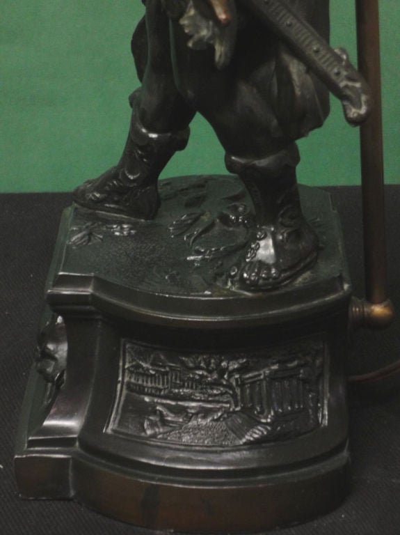 A Pair of Late 19th Century Sculptures as Lamps 3