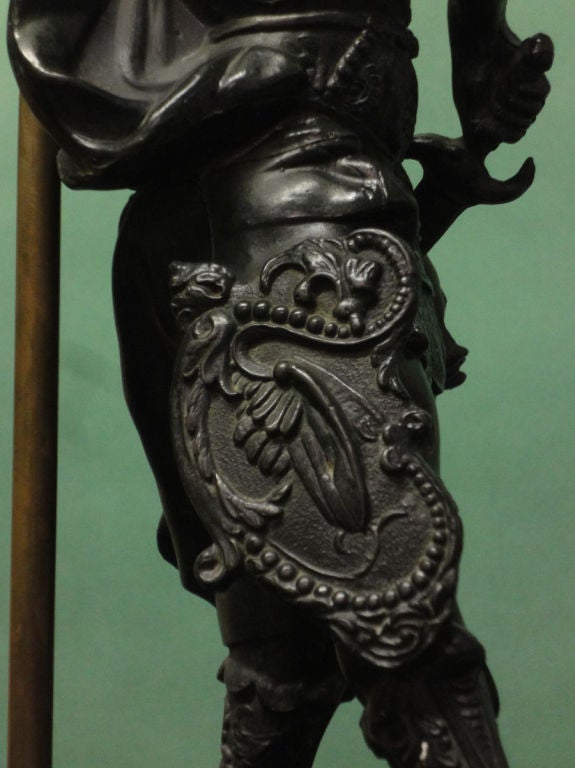 A Pair of Late 19th Century Sculptures as Lamps 5