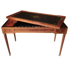 Antique Louis XVI Inlaid Tric-Trac Table