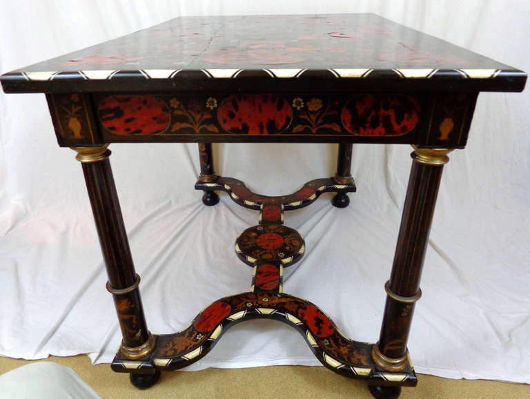 19th c. Italian Exotic Inlayed Table 3