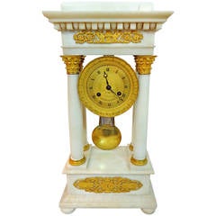 19th Century French Temple Clock