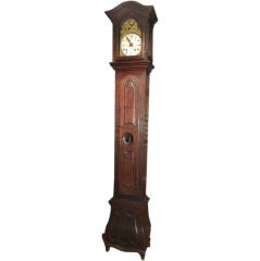 Antique Country French Tall Case Clock