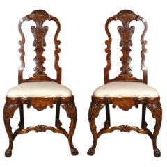 A Pair of Dutch Side Chairs