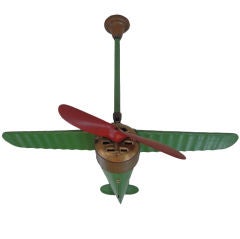 Vintage Rare Lindy Airplane Ceiling Fan