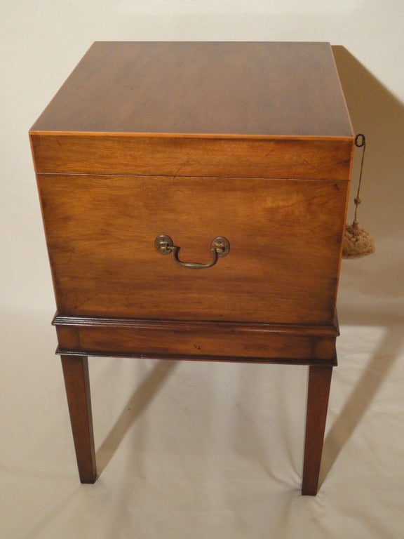 American Kittinger George II Style Mahogany Cellarette