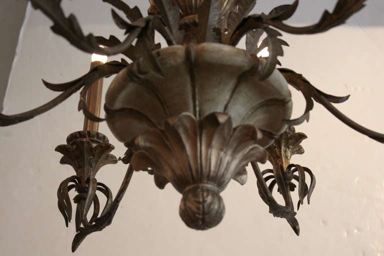 Mid-20th Century Chandelier For Sale