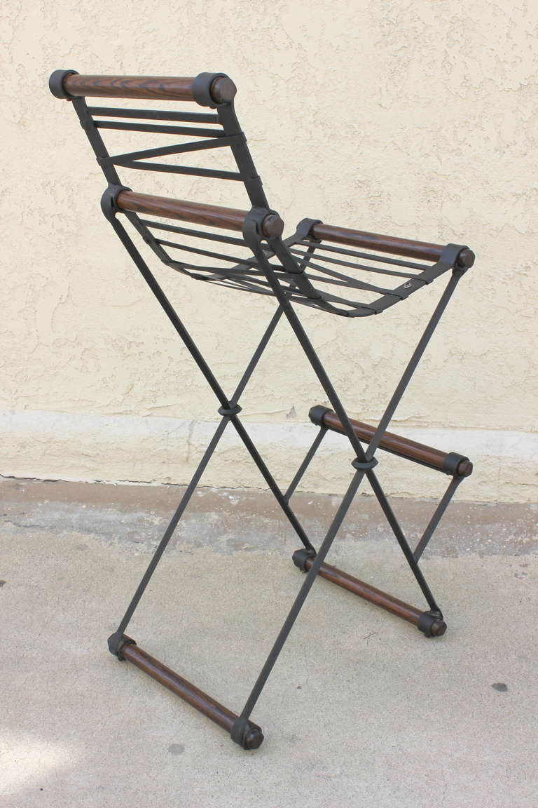 Mid-20th Century Set of Four Cleo Baldon Stools