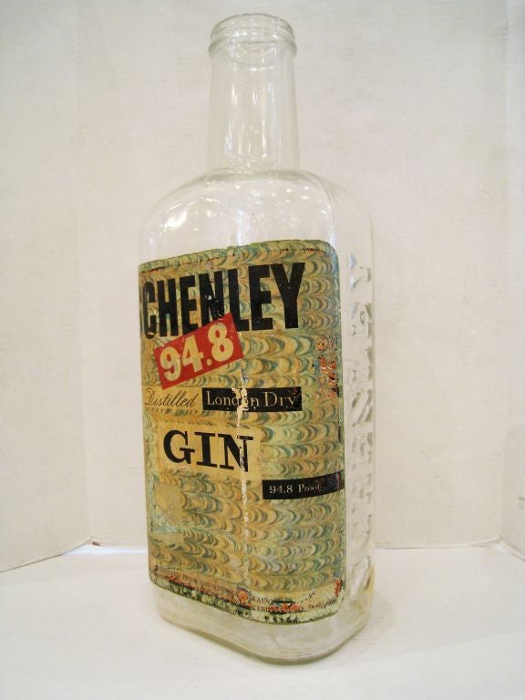 schenley glass bottle