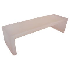 Lucite Bench / Table