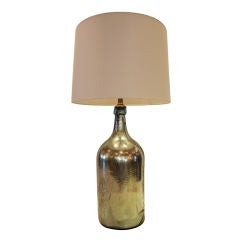 Vintage 20th Century Spanish Mercury Bottle mounted as Lamp