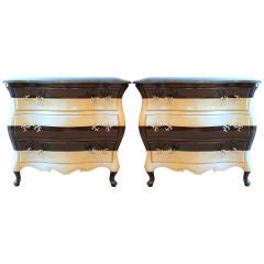 Pair of Custom Finished Bombe Chests