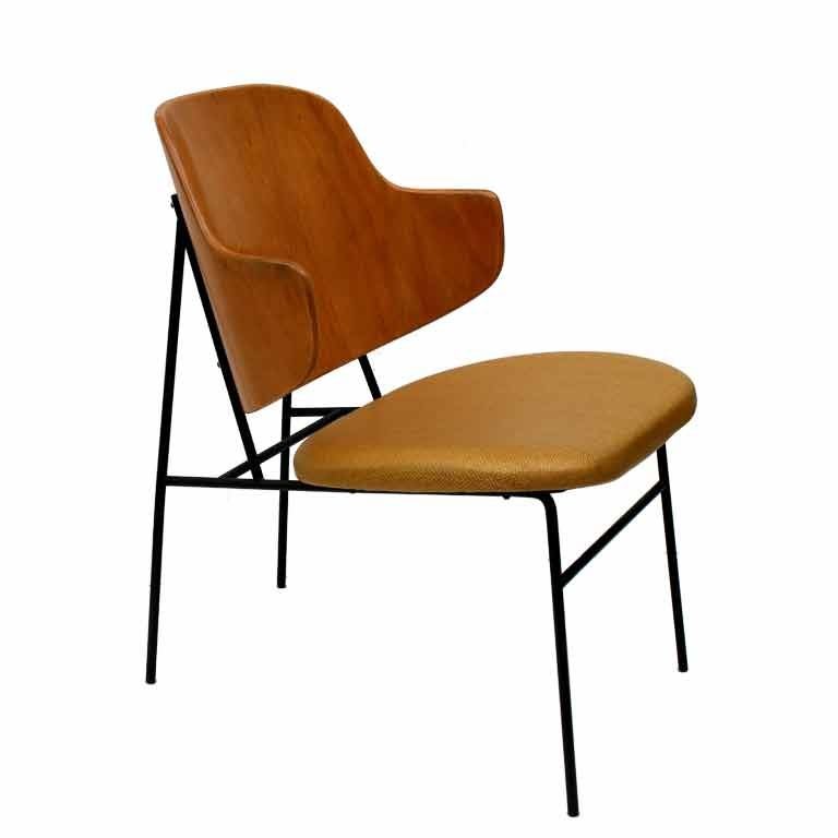 Ib Kofod-Larsen Shell Back Chair For Sale