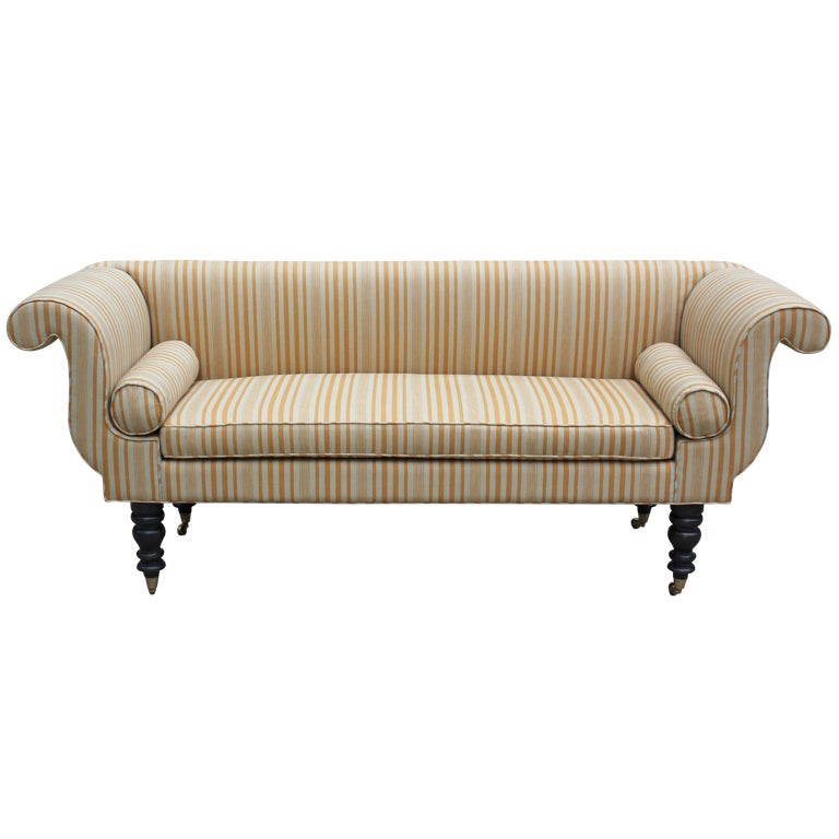 English Style Turned Wood Settee at 1stdibs