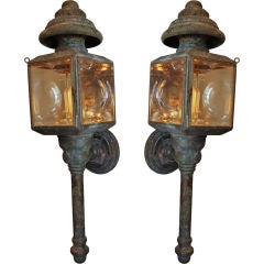 Pair of Coach Lamps