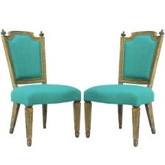 Pair of Side Chairs Pair of Side Chairs