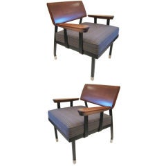 Pair of 1960s California Modernist Chairs