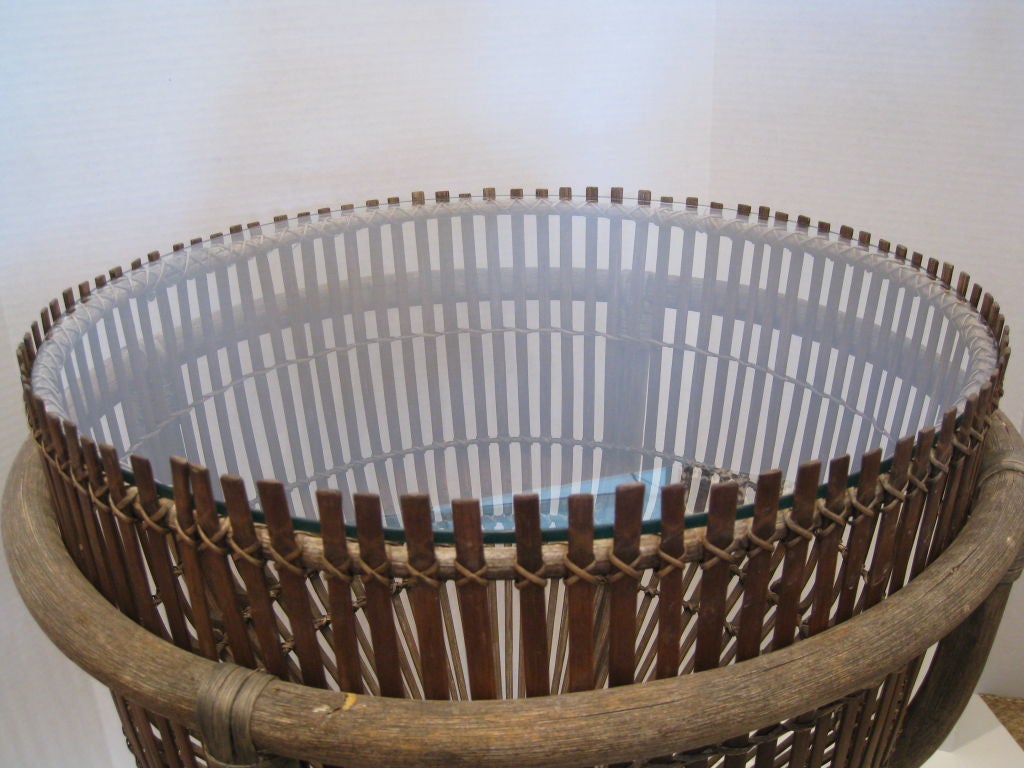 Pair of Basket Tables 2