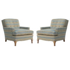 Pair of  1940s Club Chairs