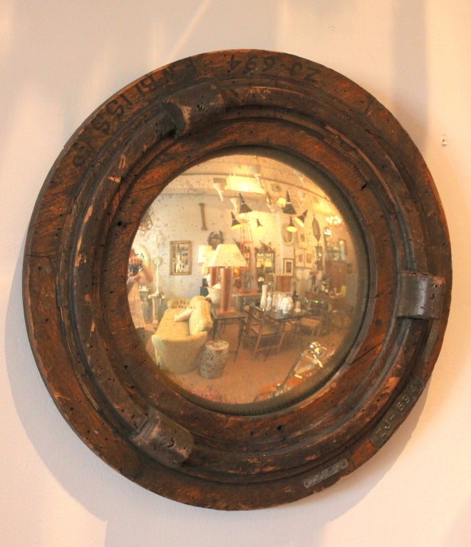 Early 20th century mold mounted as a mirror II.
