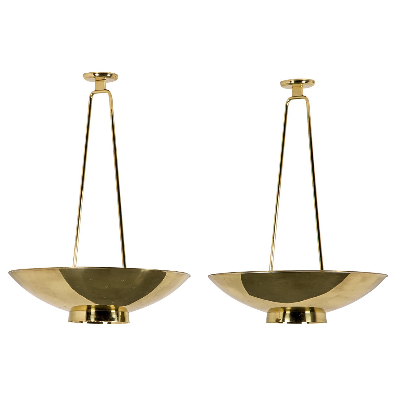 Large Paavo Tynell Ceiling Lights for Taito Oy