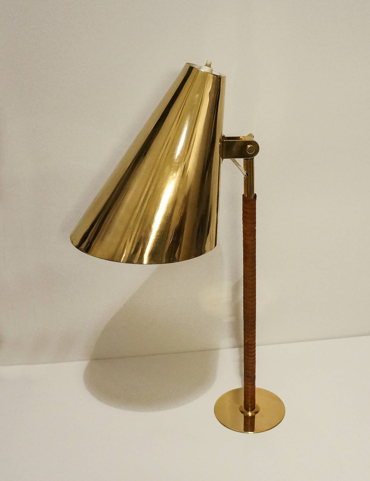 Finnish Paavo Tynell Rare Table Lamp, Early 1950s, Taito Oy