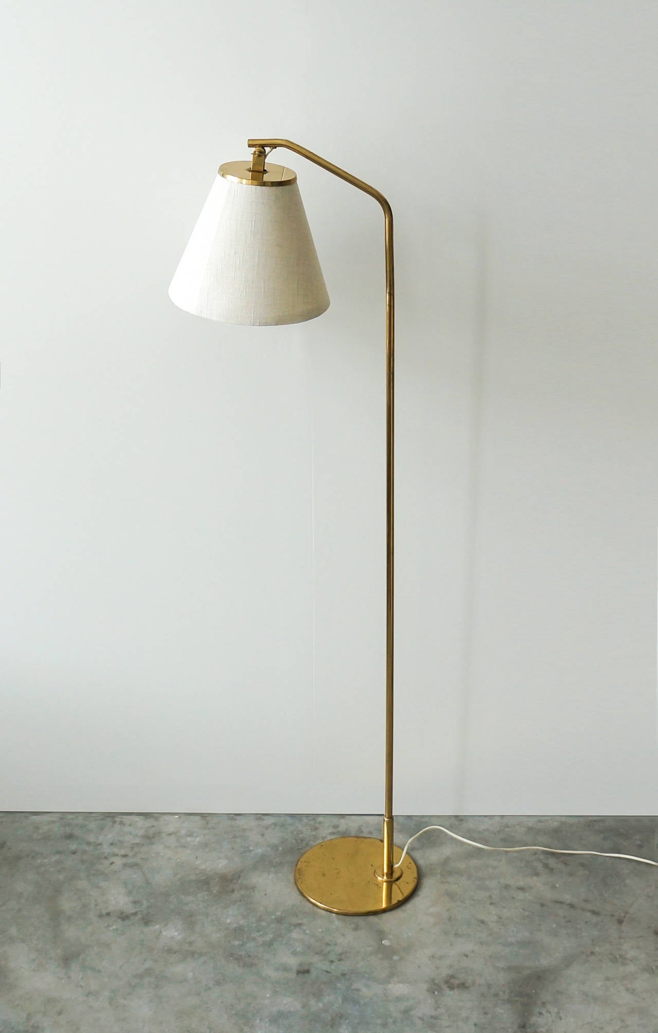 Finnish Paavo Tynell Floor Lamp, Model Nr.9613 for Taito Oy