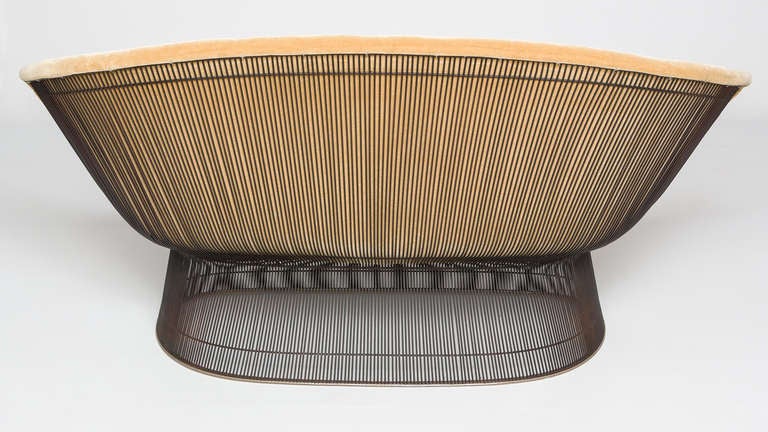 American Warren Platner Settee for Knoll