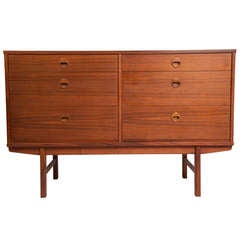 Pair Dux Six Drawer Cabinets