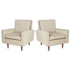 Florence Knoll Lounge Chairs (Pair)