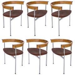 Poul Kjaerholm PK 11 Chair (Six Chairs)